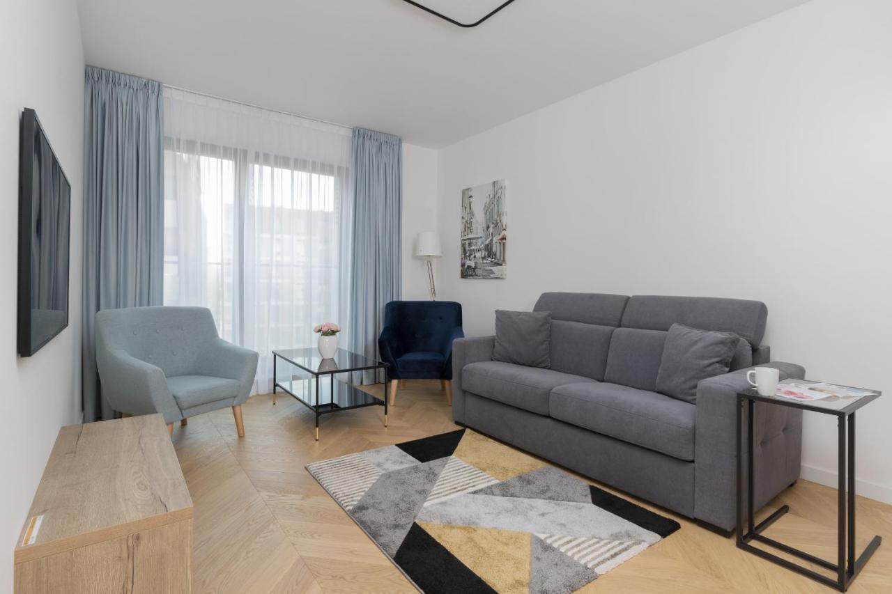 Warsaw Praga Okrzei Apartment By The River By Noclegi Renters Exterior photo